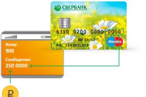 How to transfer money to a Sberbank card from a card of another bank?